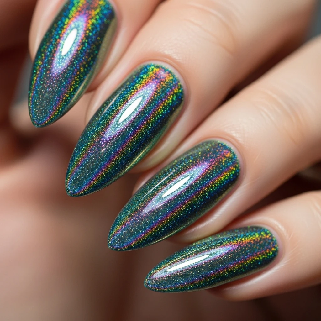 holographic nails