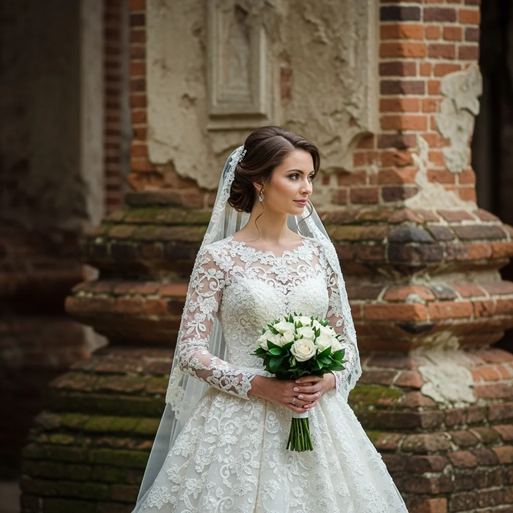 21 Wedding Day Dresses to Impress 8 lace wedding dress 2