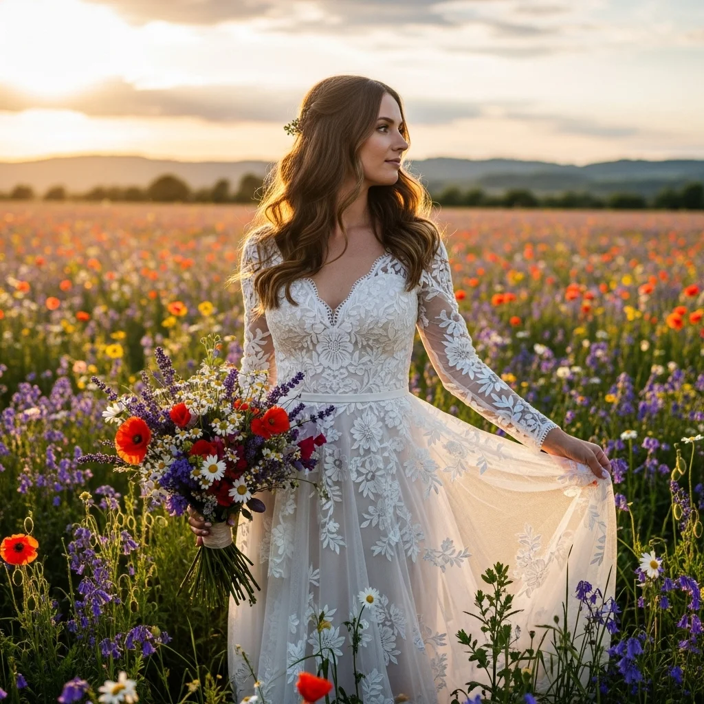 lace wedding dress
