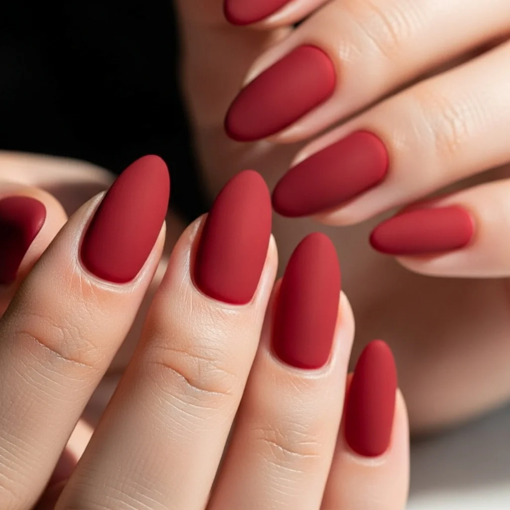 matte red