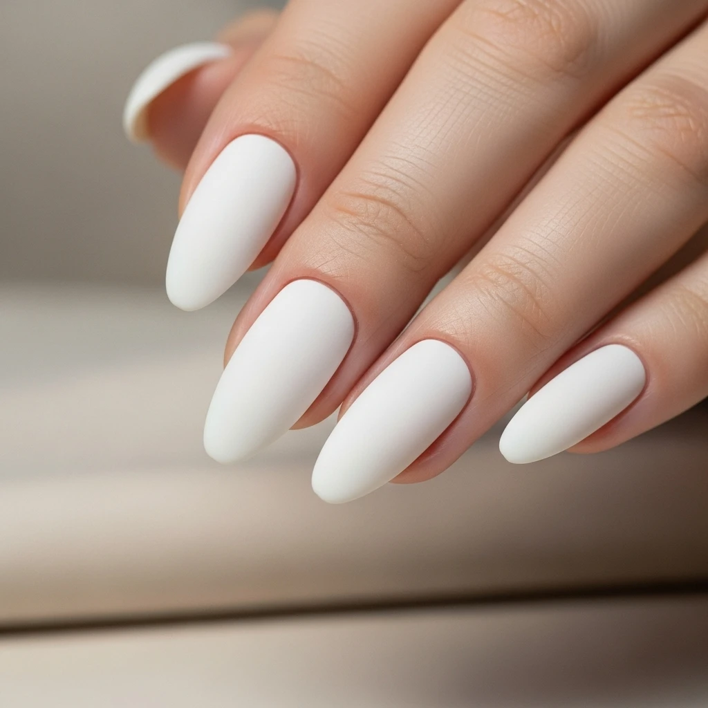 matte white