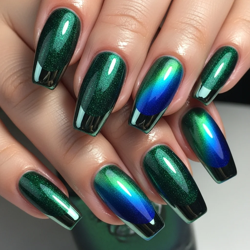 ombre cat eye