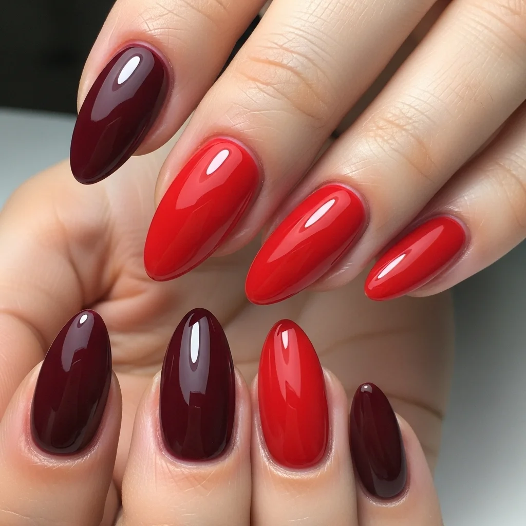 red ombre