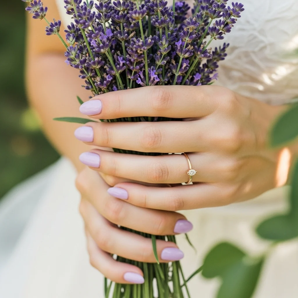 romantic pale lavender