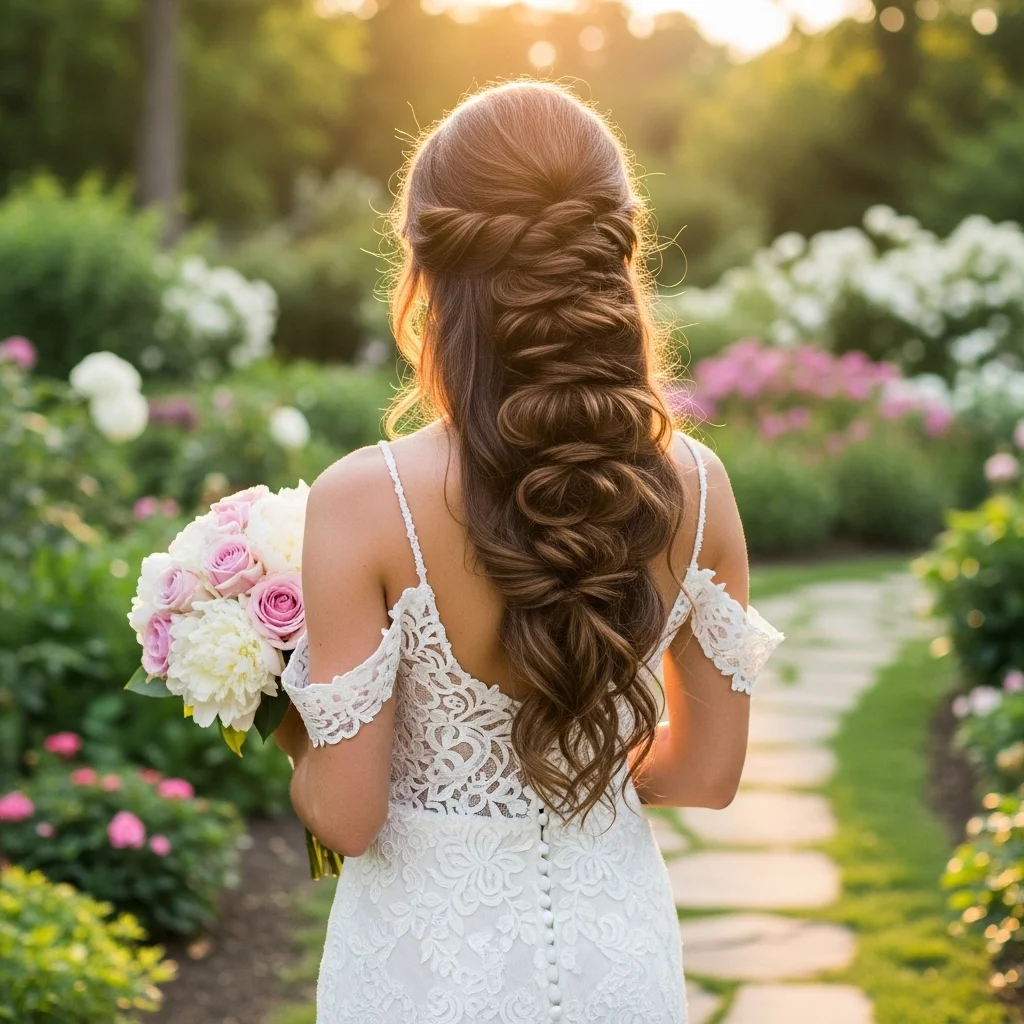romantic waterfall braid 1