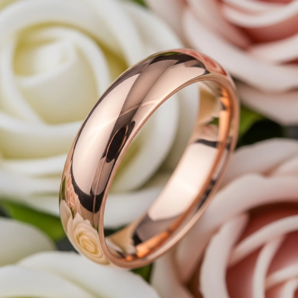 rose gold band