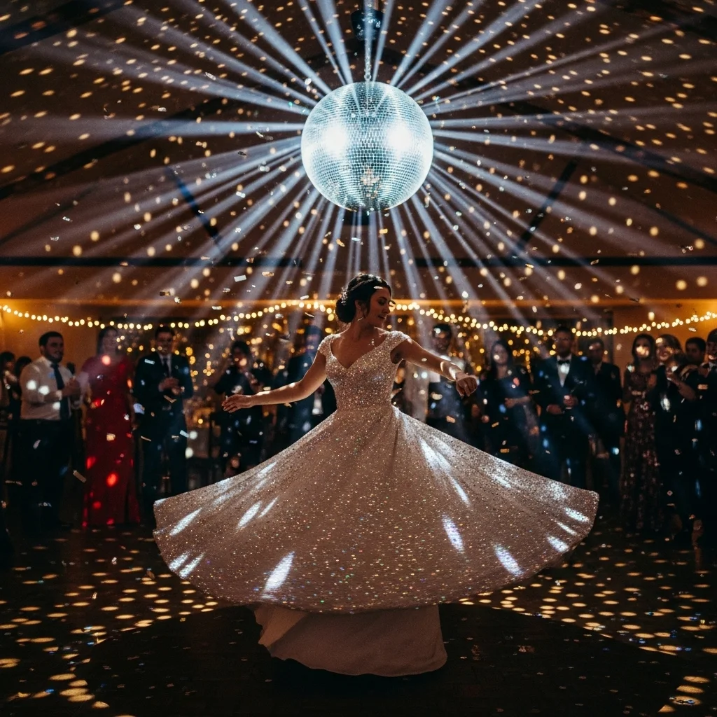 11 Ball Gown Wedding Dresses to Feel Like a Princess 9 sequined ball gown