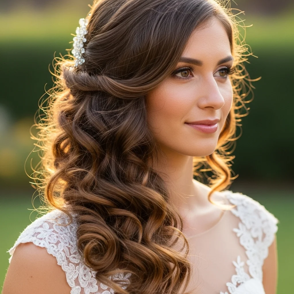 side swept curls 2
