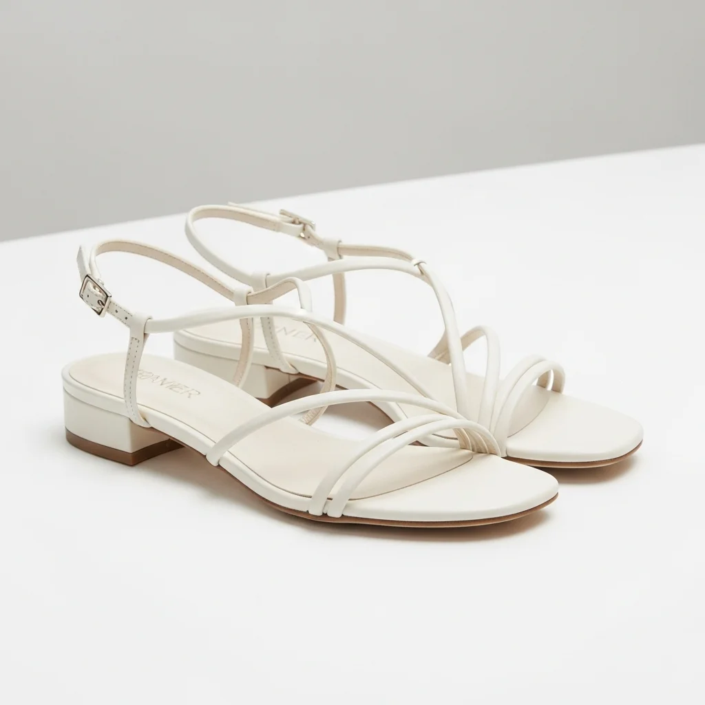simple strappy sandals