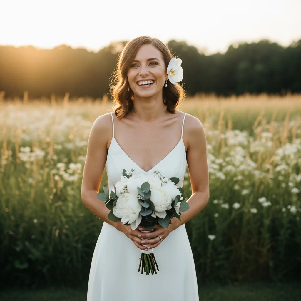 simple wedding dress