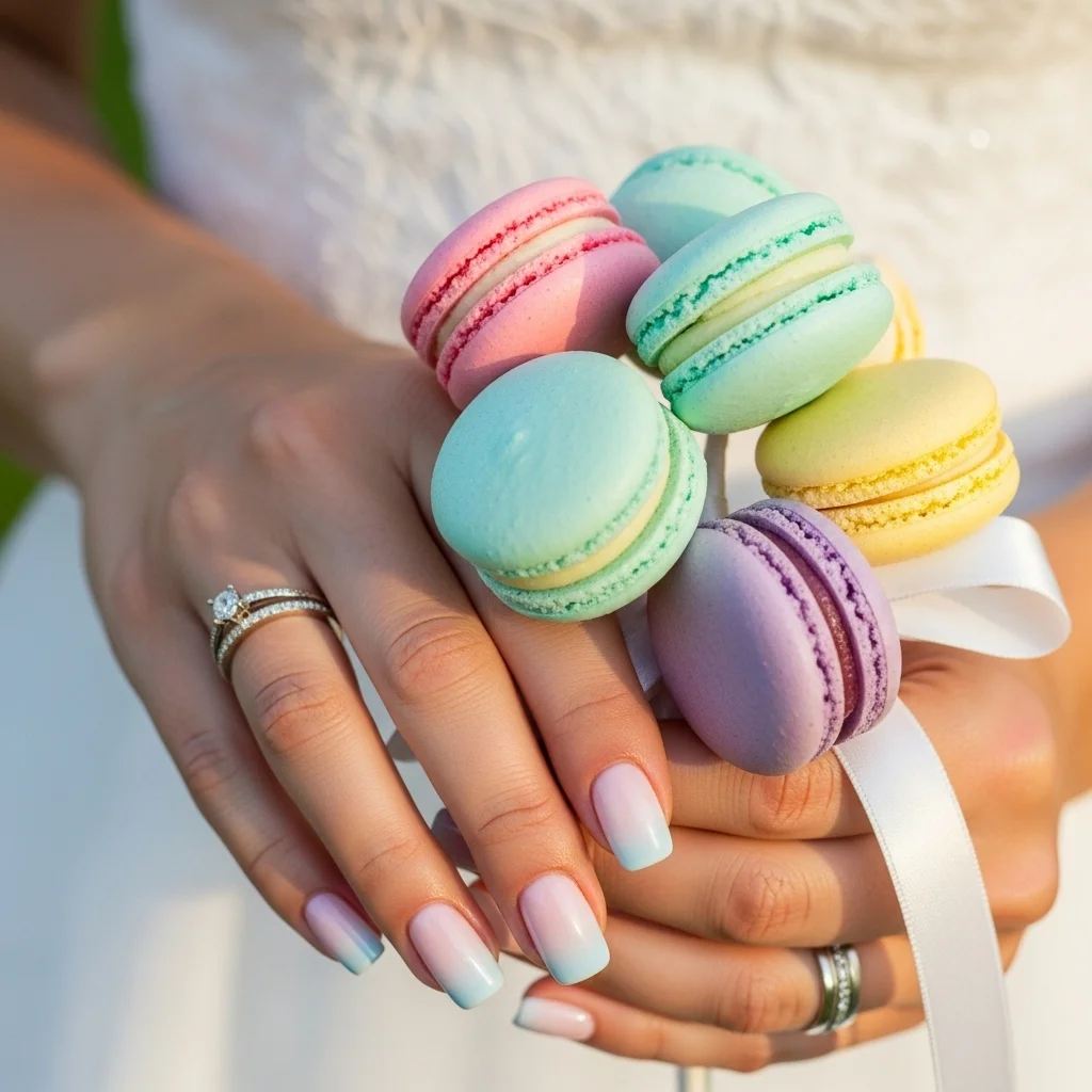 soft pastel ombre