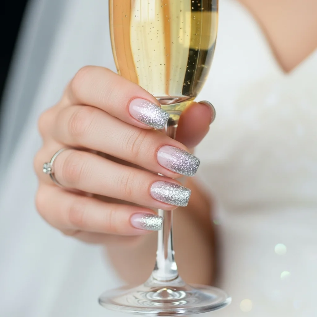 sparkling glitter fade