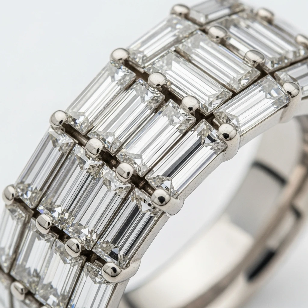 29 Dream Wedding Rings for Your Perfect Day 25 the baguette diamond ring