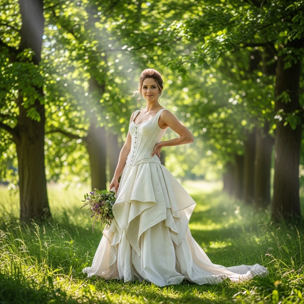 the eco conscious wedding dress
