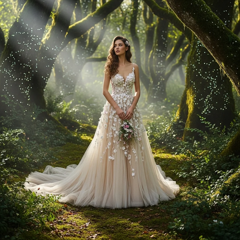 the enchanted forest gown