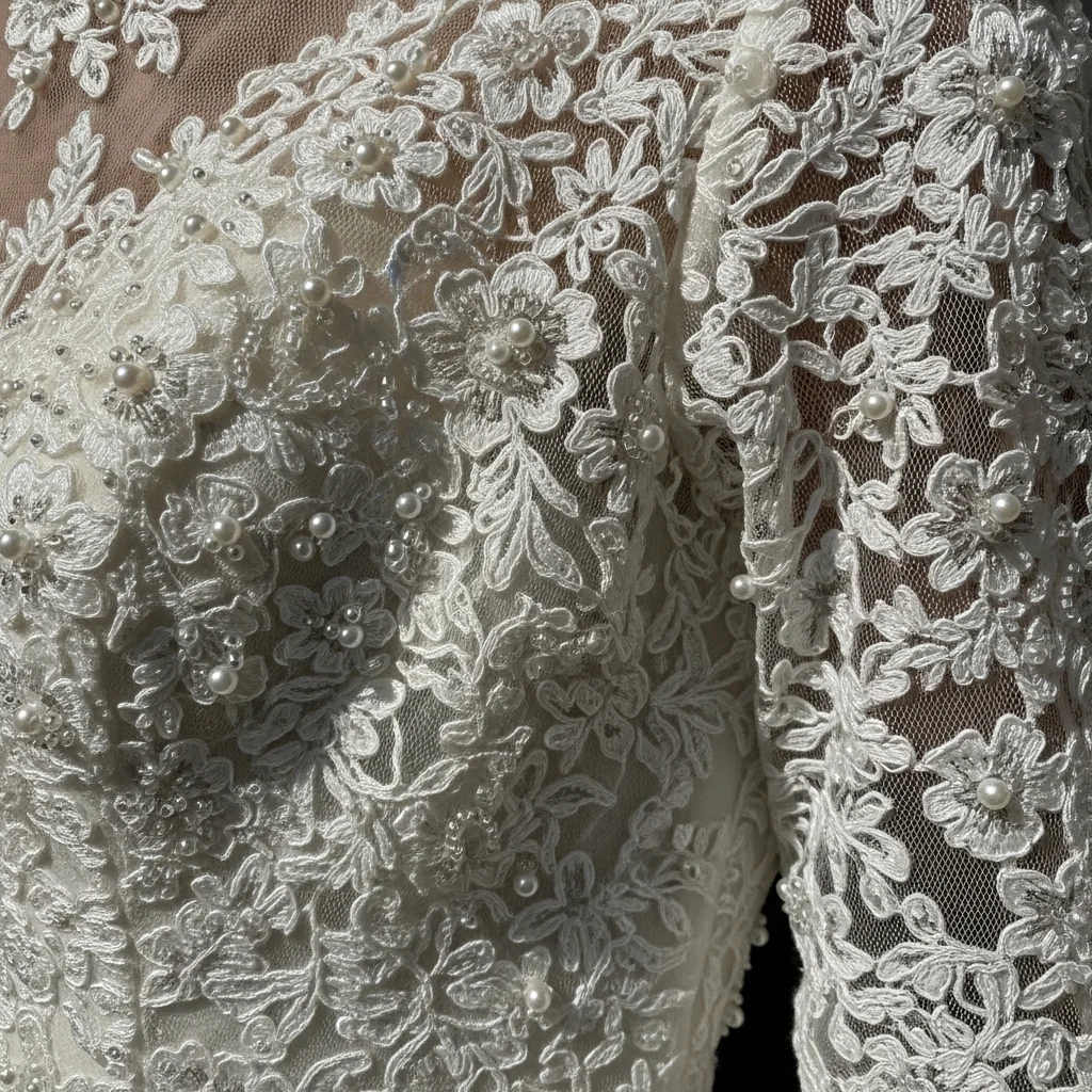 the lace wedding dress 1