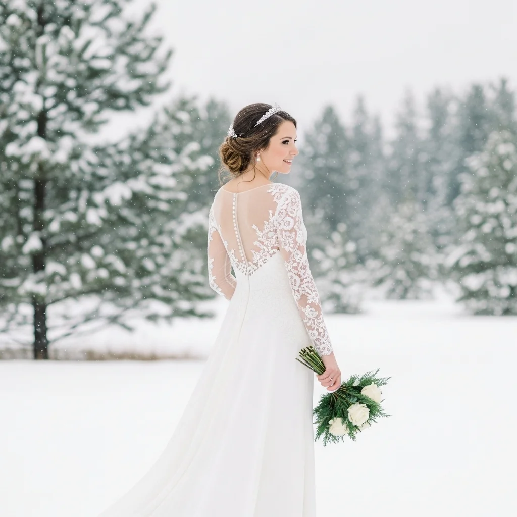 the long sleeved gown