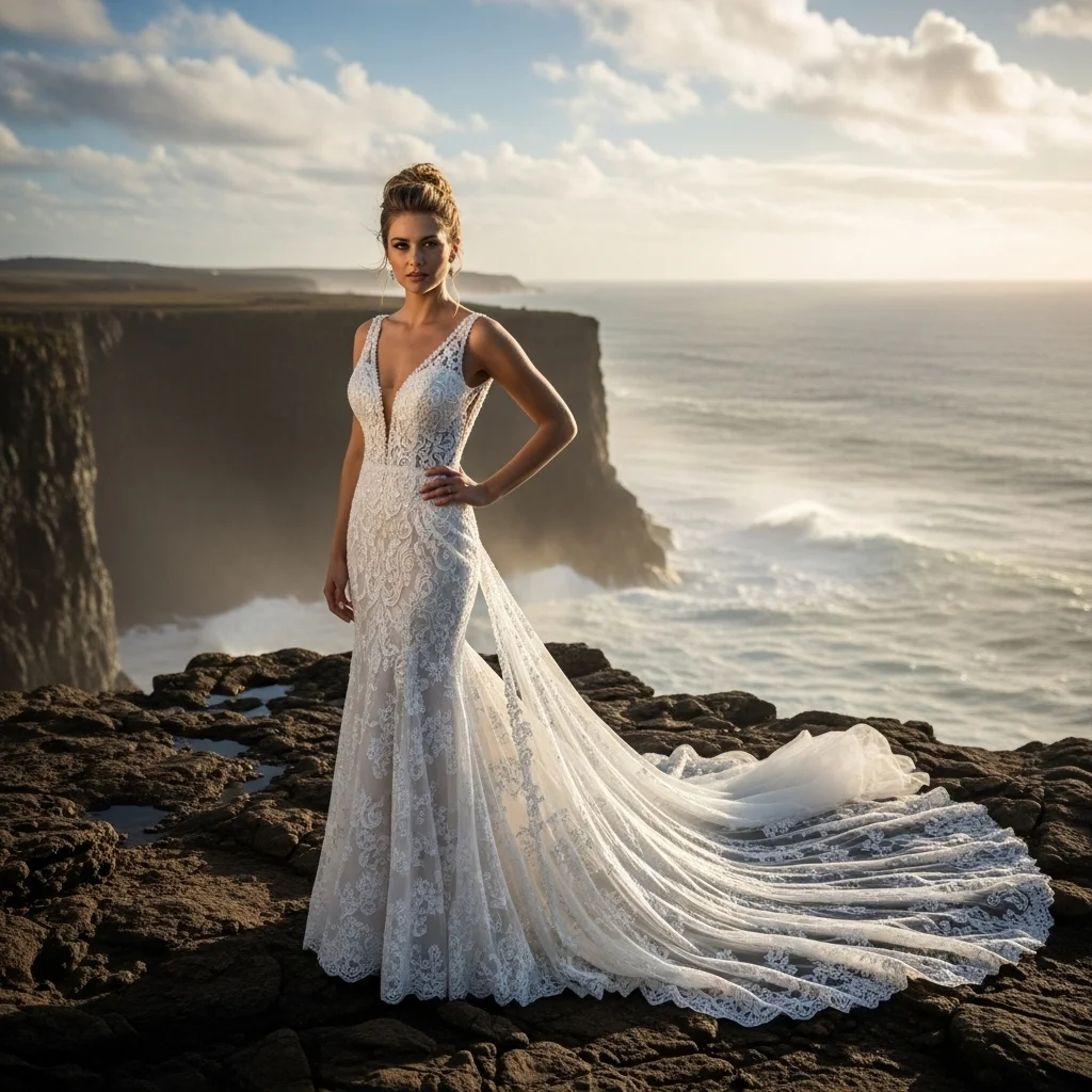 Top 19 Luxury Wedding Dresses to Make You Feel Like a Princess 4 the mermaid gown