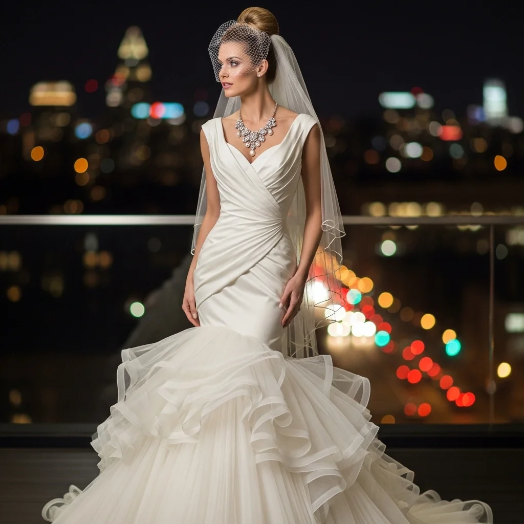 the mermaid wedding dress