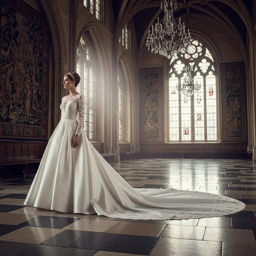 the royal wedding gown
