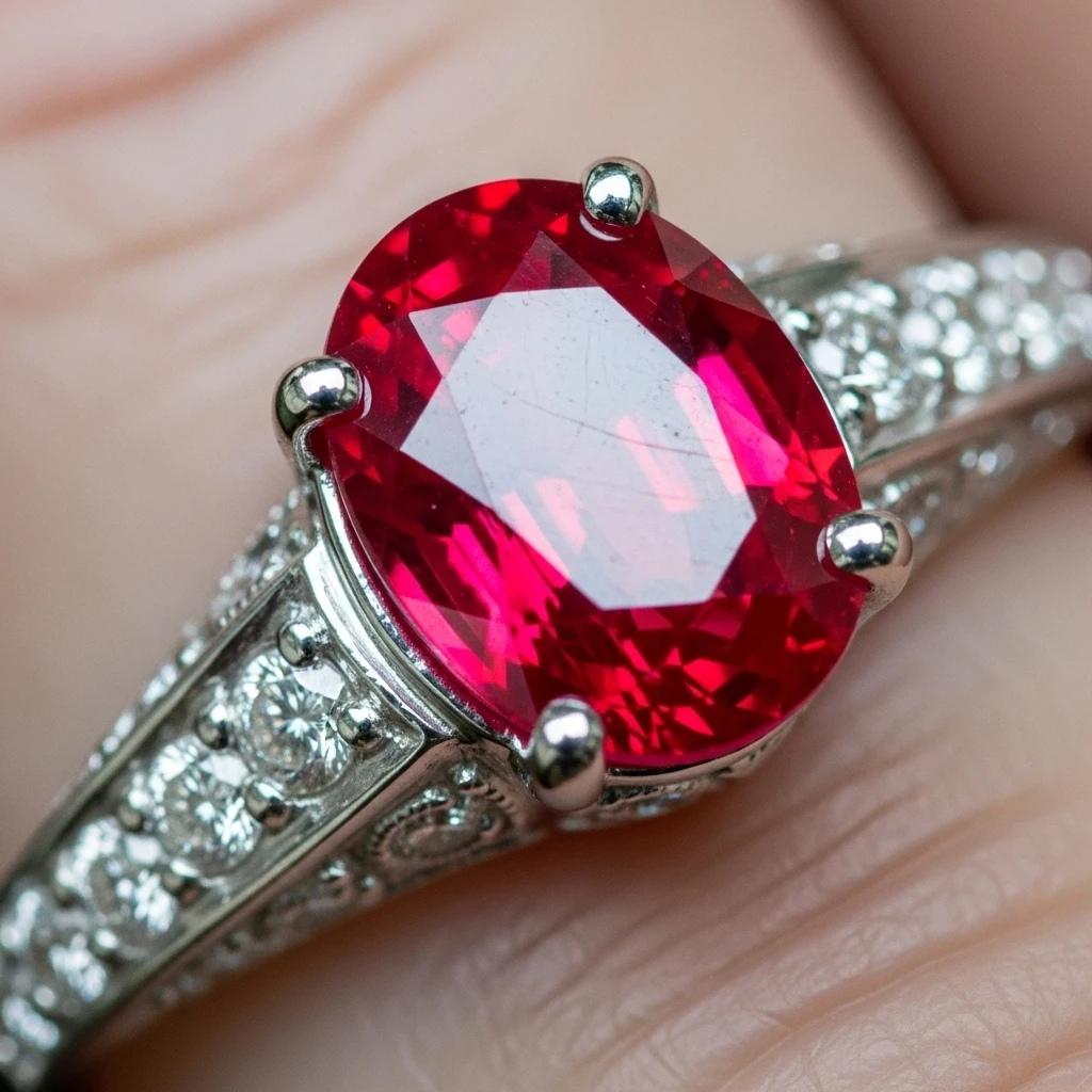 29 Dream Wedding Rings for Your Perfect Day 17 the ruby wedding ring