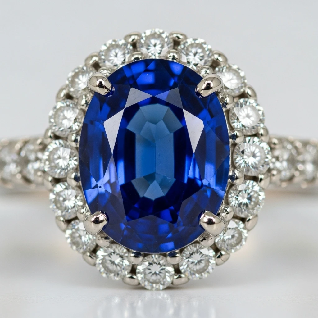 29 Dream Wedding Rings for Your Perfect Day 15 the sapphire wedding ring