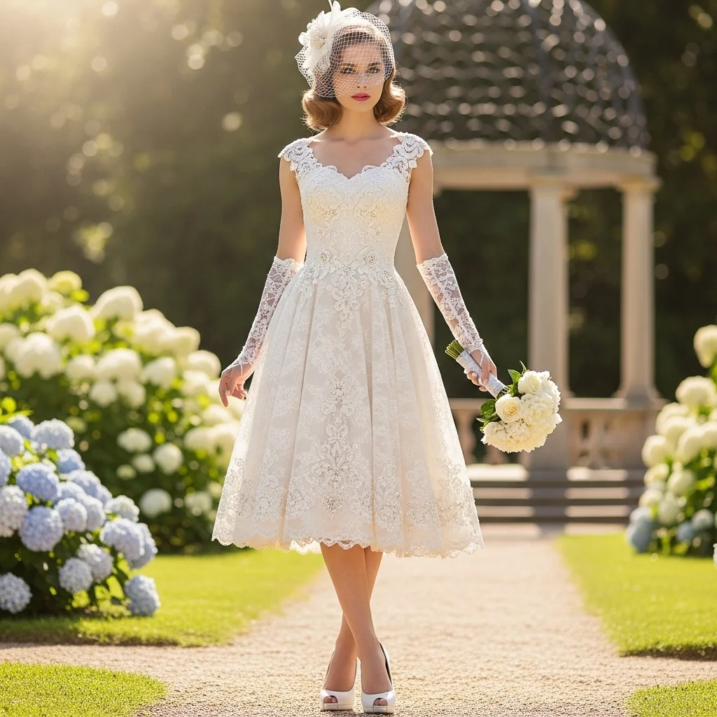 the vintage tea party dress