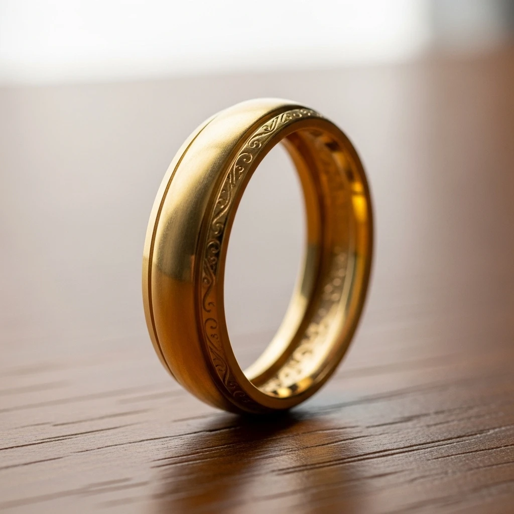 29 Dream Wedding Rings for Your Perfect Day 22 the yellow gold wedding ring