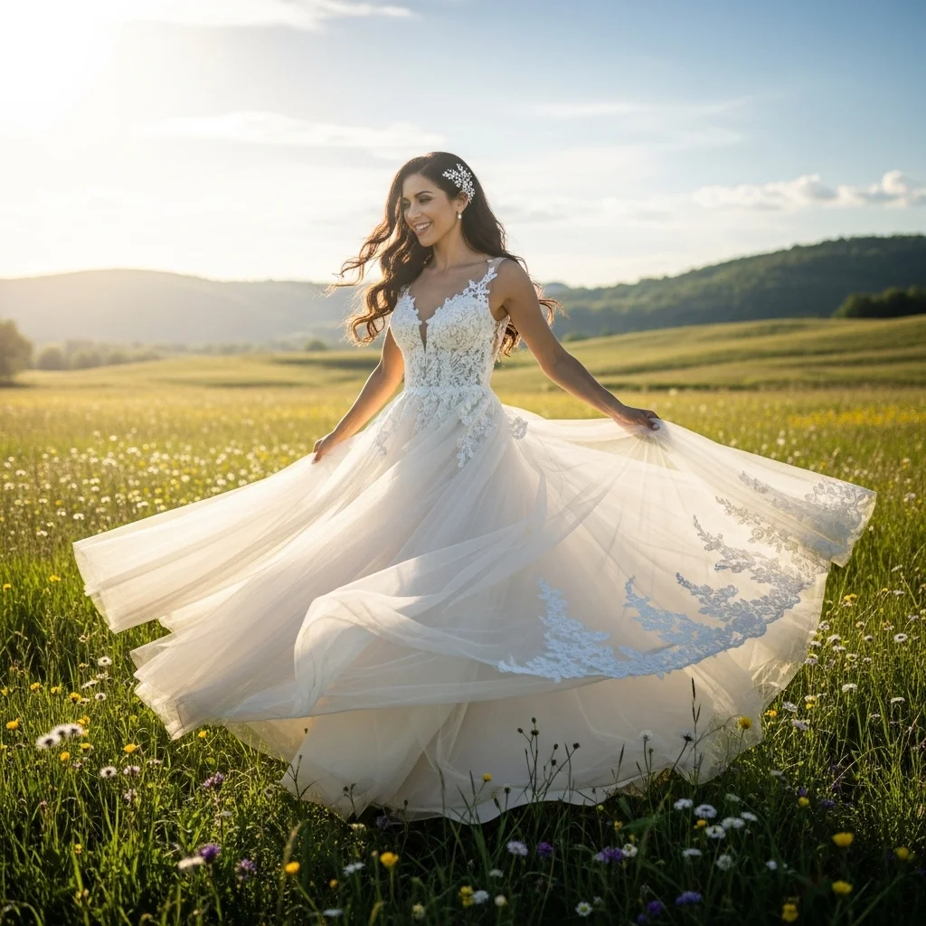 21 Wedding Day Dresses to Impress 10 tulle wedding dress