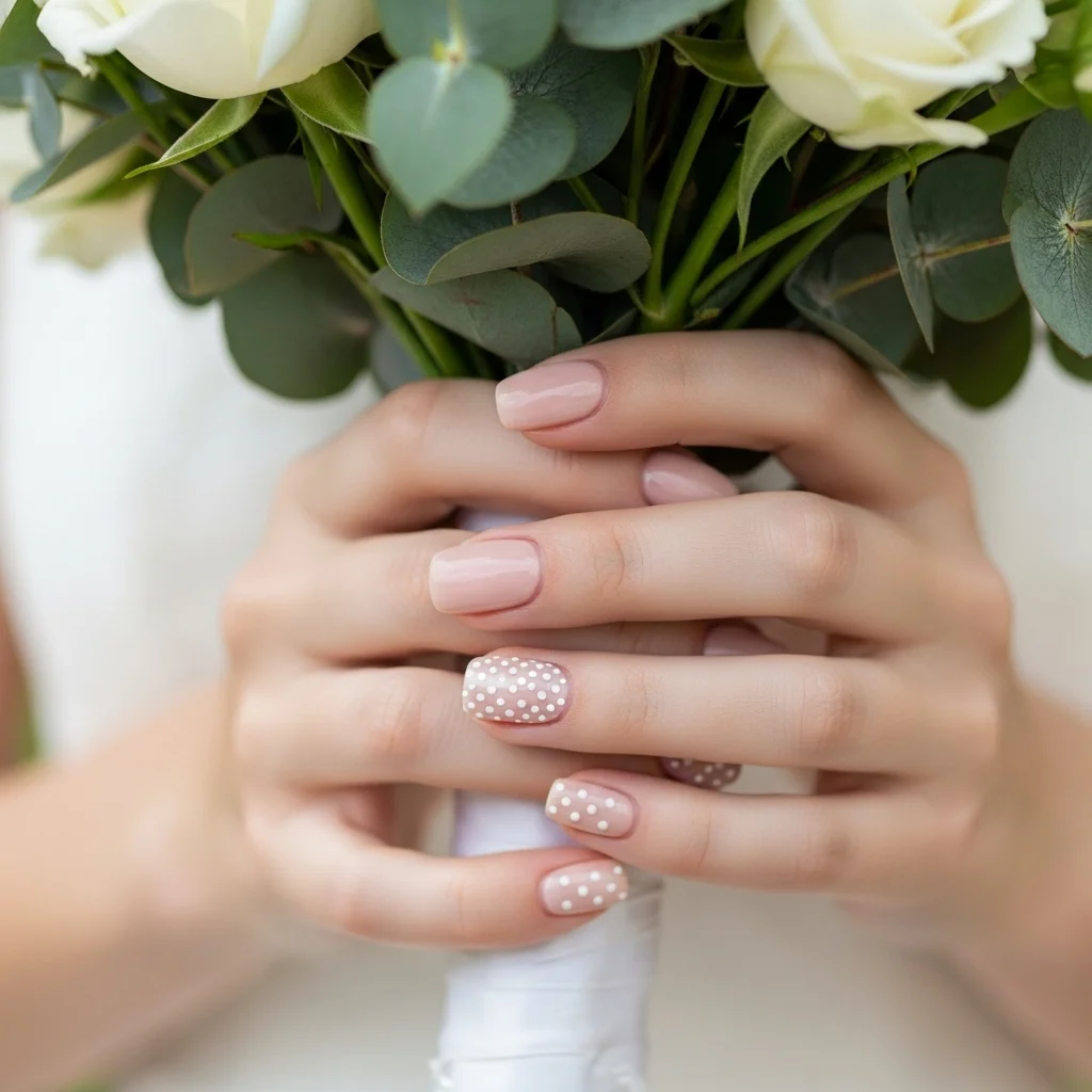 whimsical polka dots