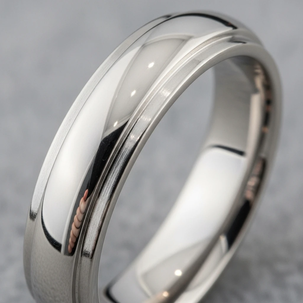 white gold band