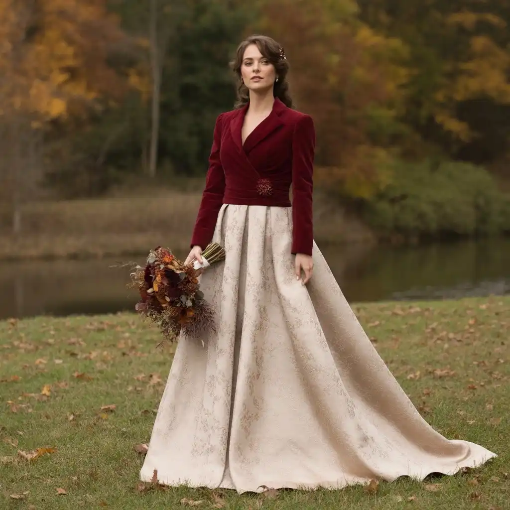 85 Most Recommended Wedding Dresses for Your Bridal Look 77 Fall Formal Wedding Attire