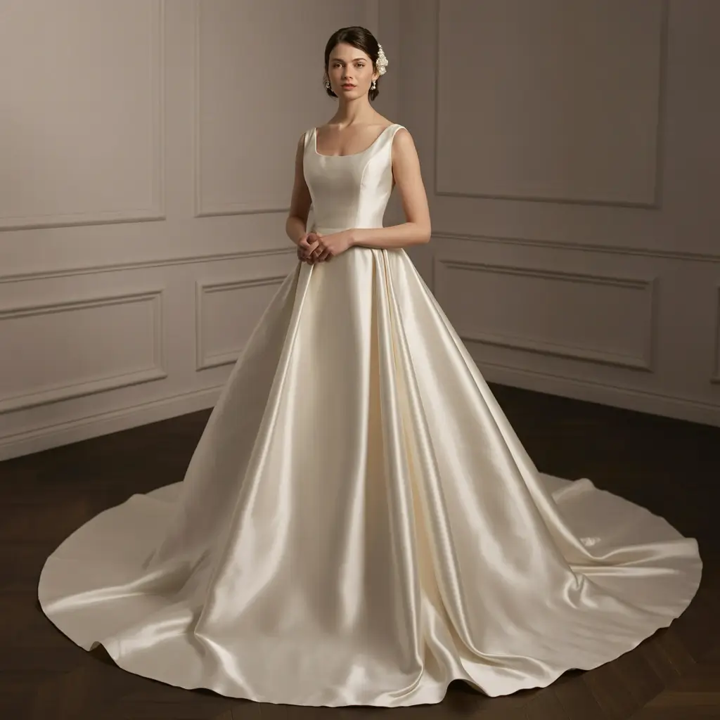 85 Most Recommended Wedding Dresses for Your Bridal Look 31 Satin Wedding Dresses