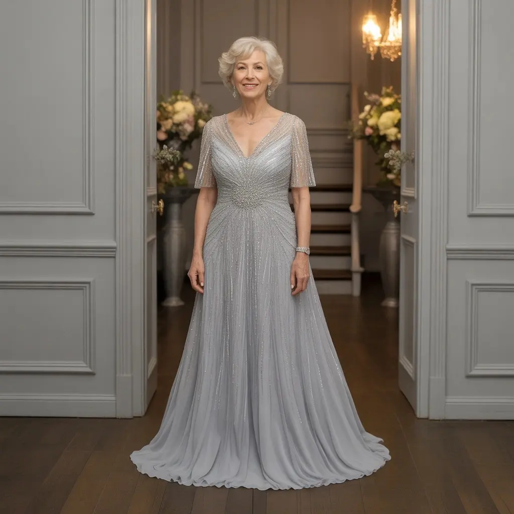 85 Most Recommended Wedding Dresses for Your Bridal Look 71 Silver Wedding Dresses For 25th Anniversary