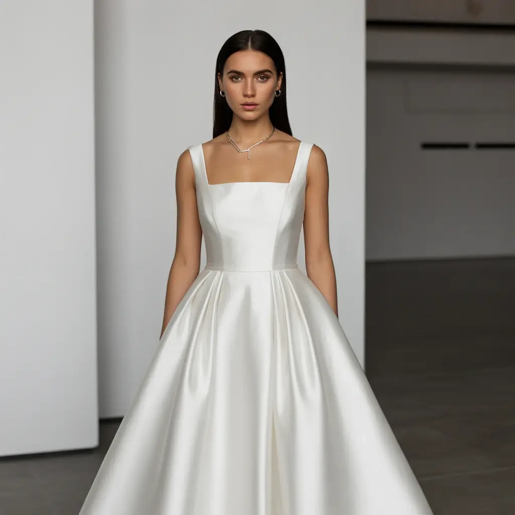 85 Most Recommended Wedding Dresses for Your Bridal Look 14 Square Neck Wedding Dresses