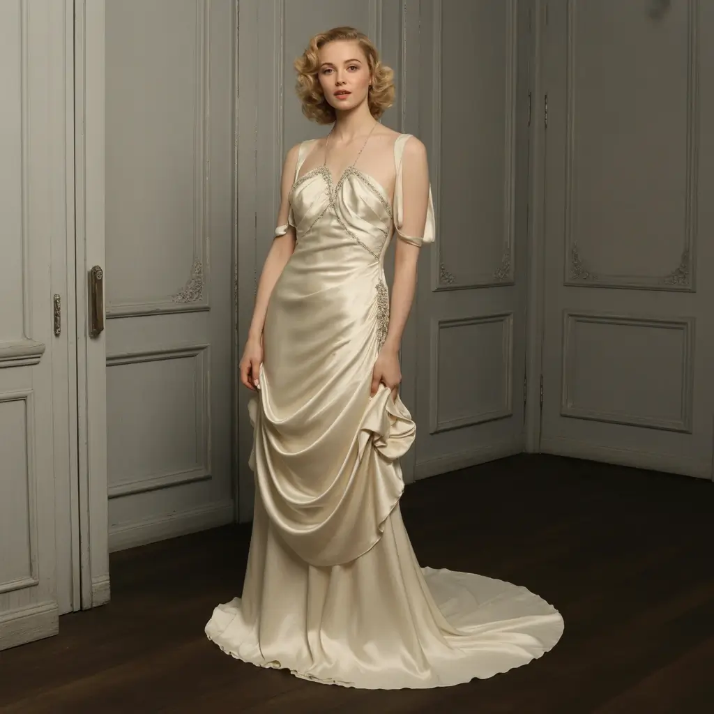 85 Most Recommended Wedding Dresses for Your Bridal Look 26 Vintage Silk Wedding Dress