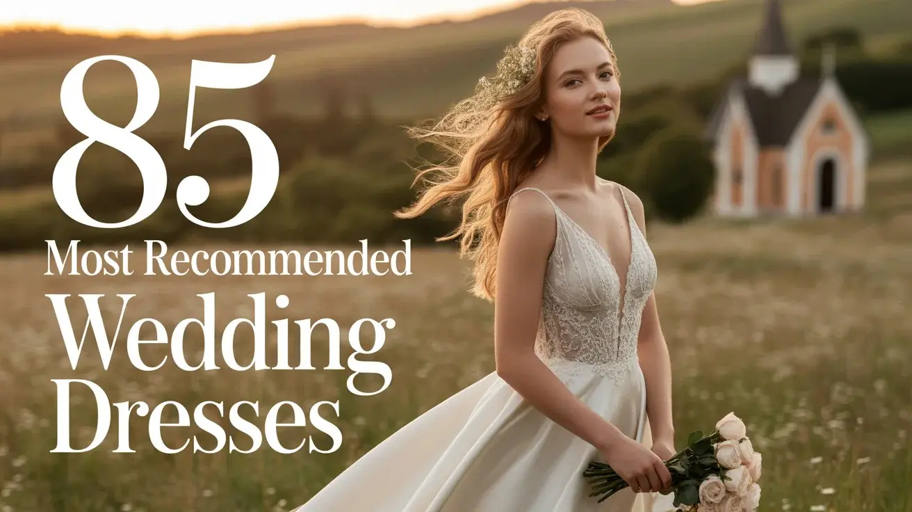 85 Most Recommended Wedding Dresses for Your Bridal Look 1 85 Most Recommended Wedding Dresses