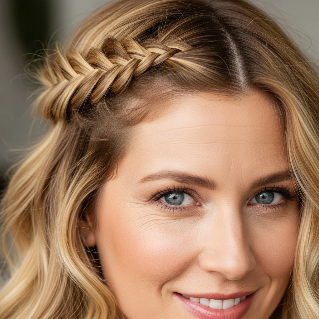 17 Dutch Braid Hairstyles You Need to Try 8 accent dutch braid 2