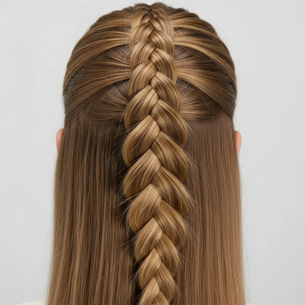 basic dutch braid