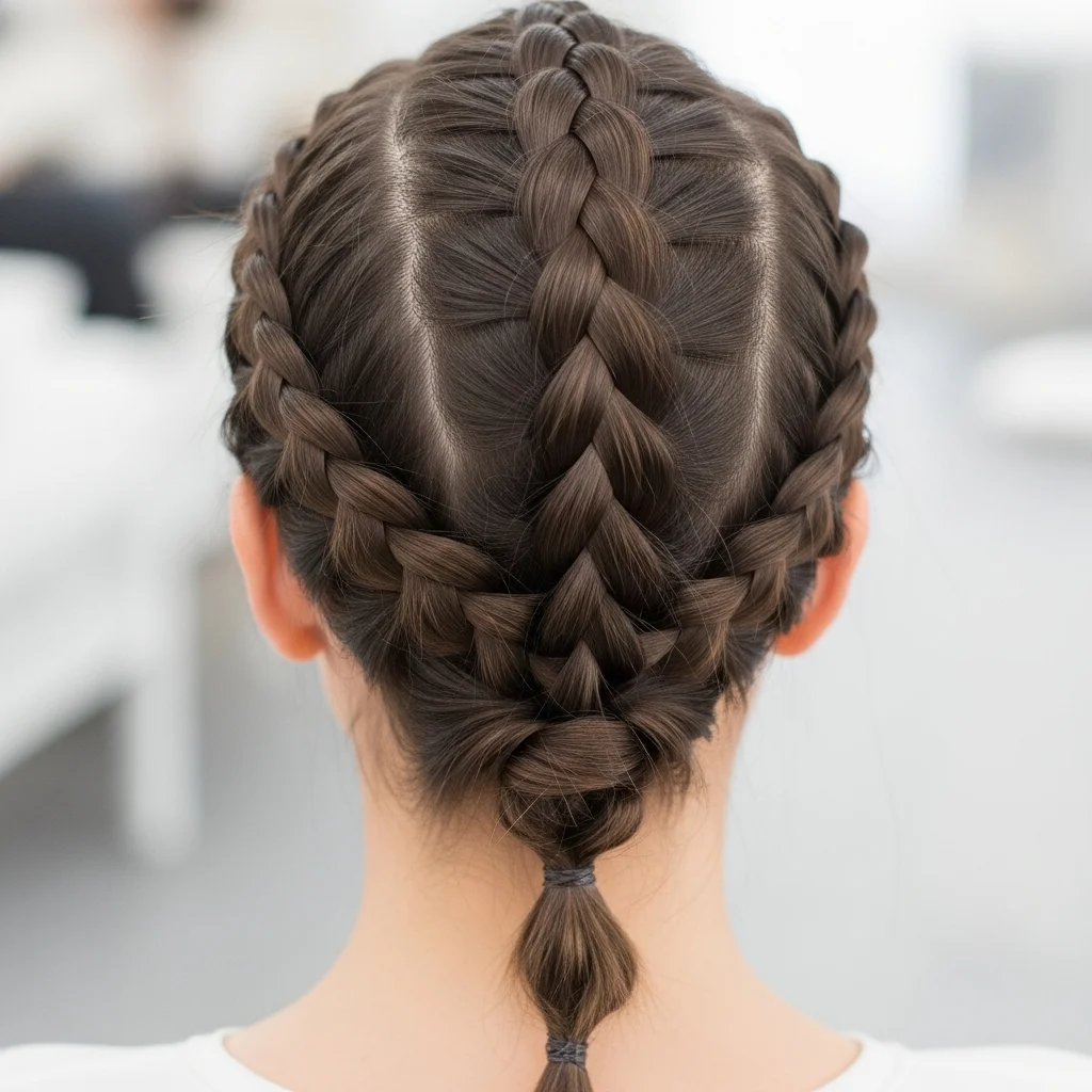 basic french braid