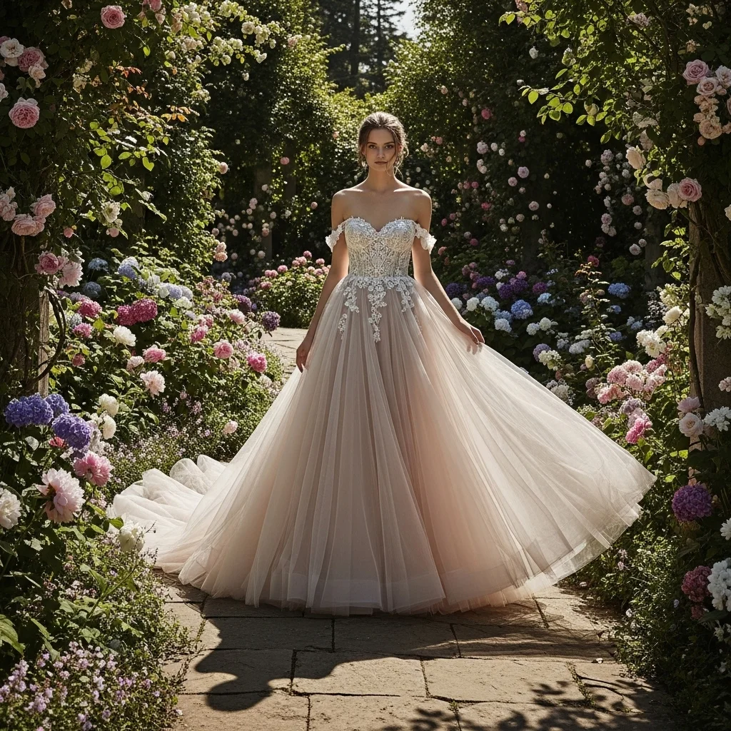 25 Off the Shoulder Boho Wedding Dresses 12 bohemian ball gown fantasy