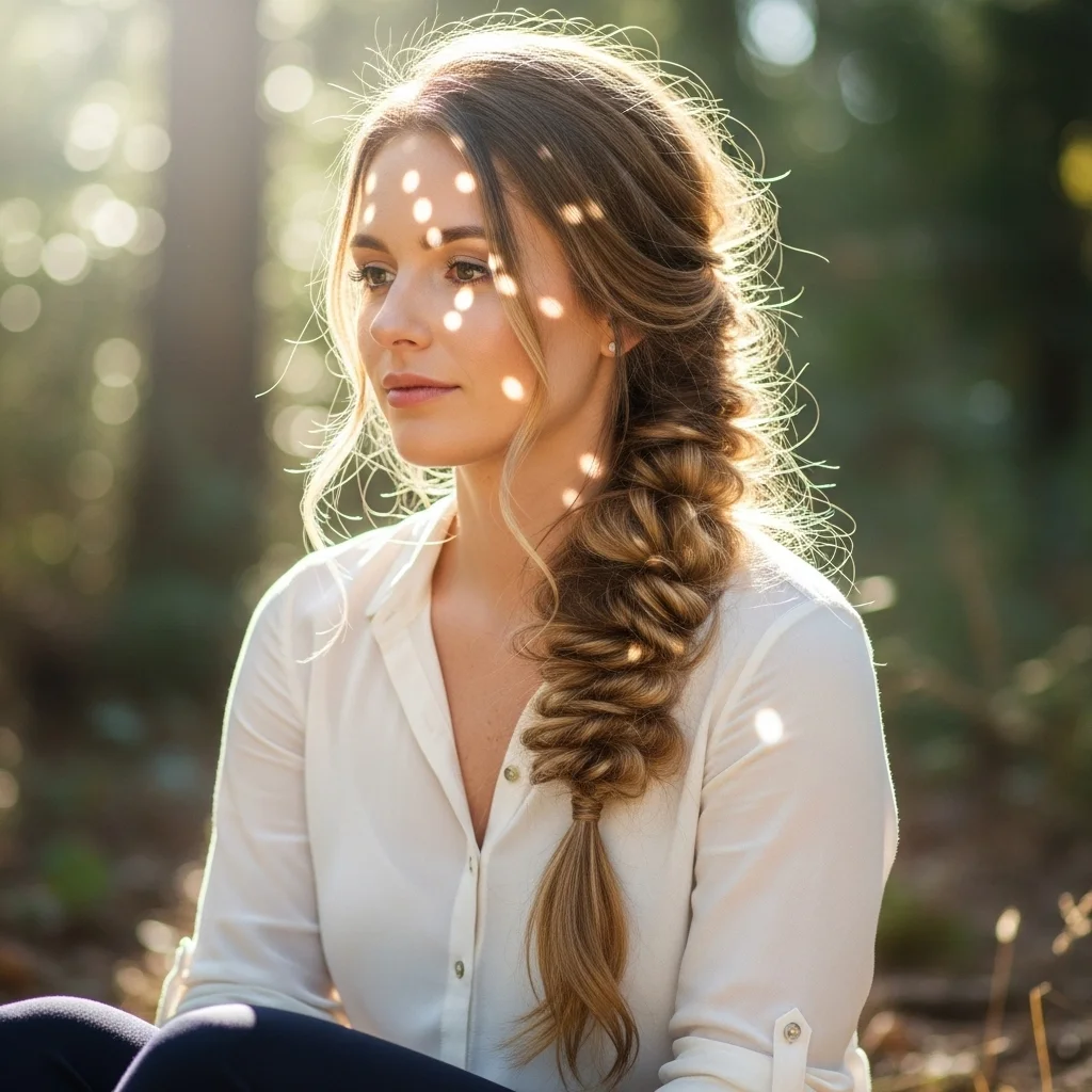 Beyond Basic: 19 Braided Ponytail Styles That Will Transform Your Look 5 boho side braid ponytail