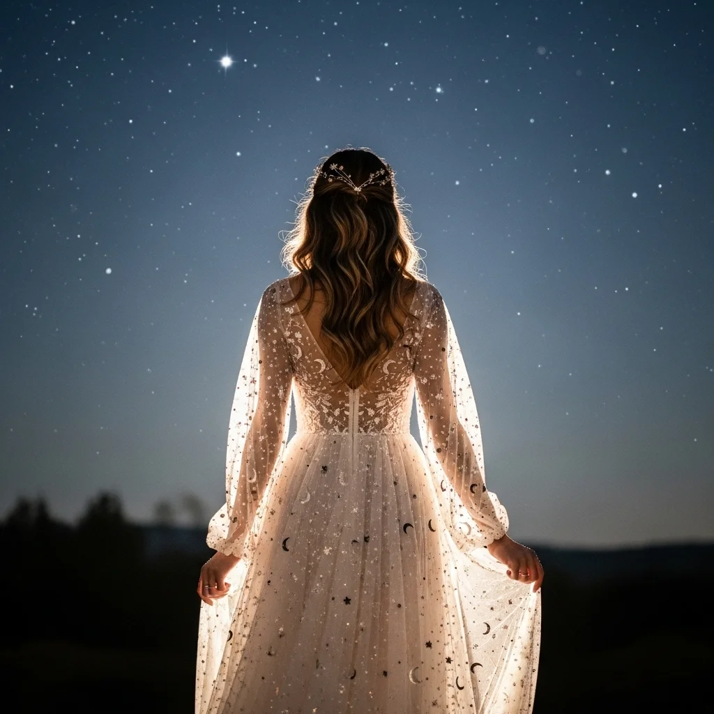 celestial starry overlay