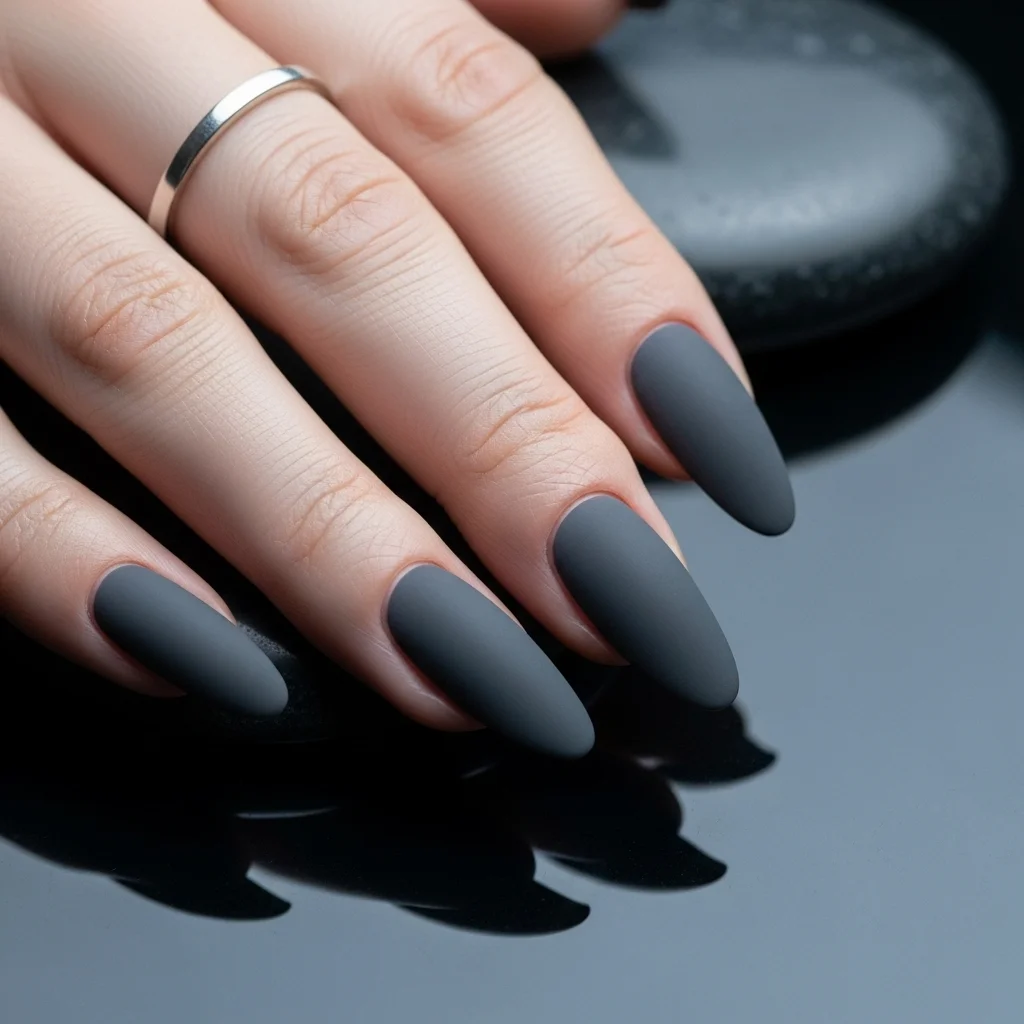 charcoal grey matte