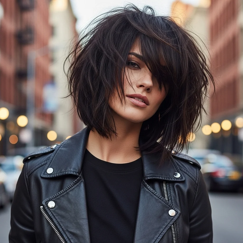 The Ultimate Guide to 17 Stunning Layered Hairstyles You Need to Try Now! 8 choppy layers
