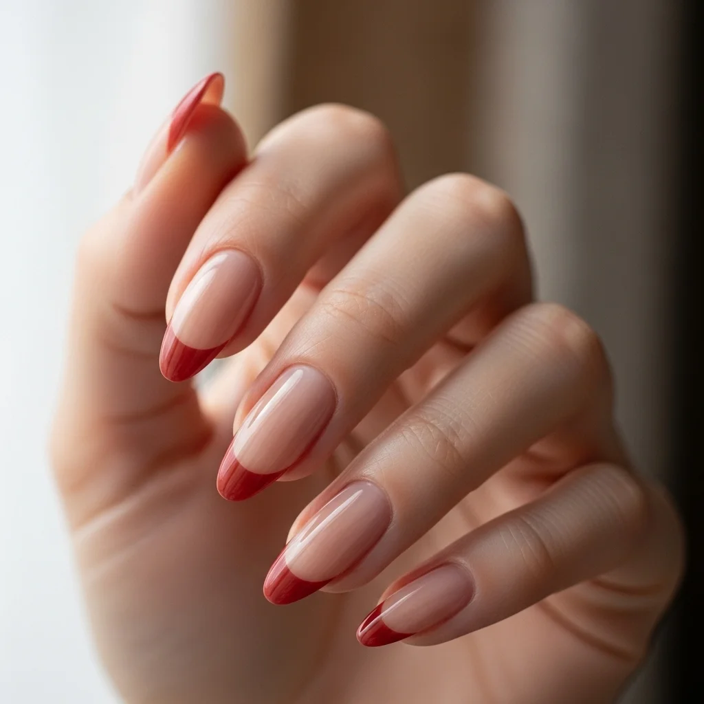25 Autumn Inspired Styles You Need to Try This Season 2 classic autumn french tip