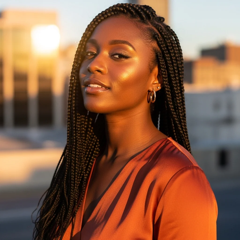 classic box braids