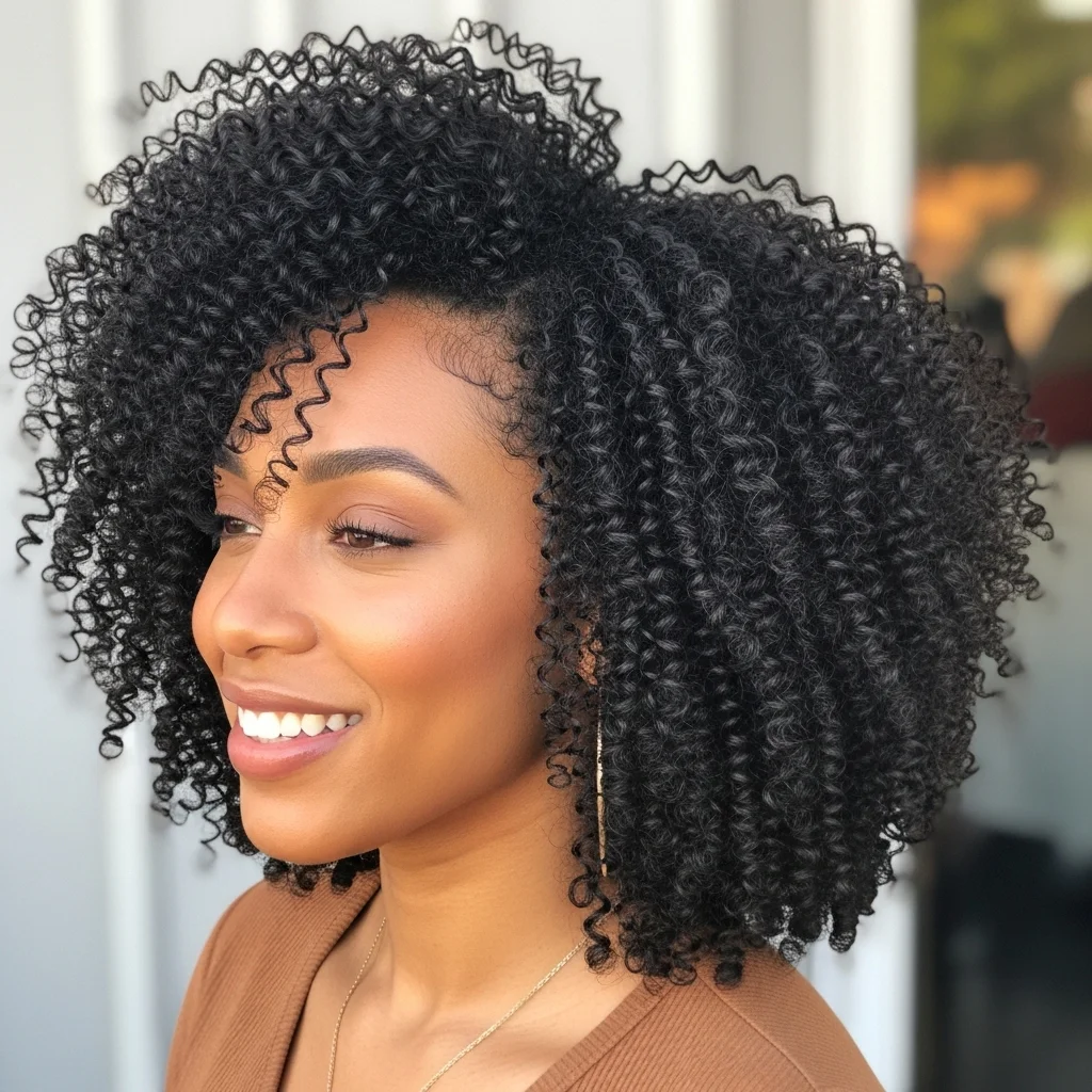 The Ultimate Guide to 17 Stunning Layered Hairstyles You Need to Try Now! 18 coily hair with defined layers