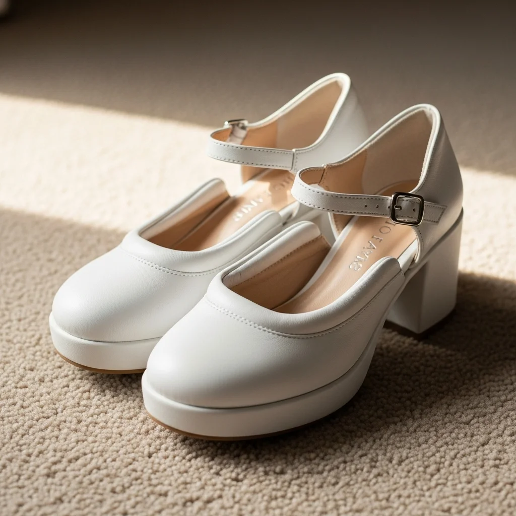 Step into Comfort & Style: Top 21 Low-Heel Wedding Shoes for Your Big Day 18 comfort focused wide fit block heel