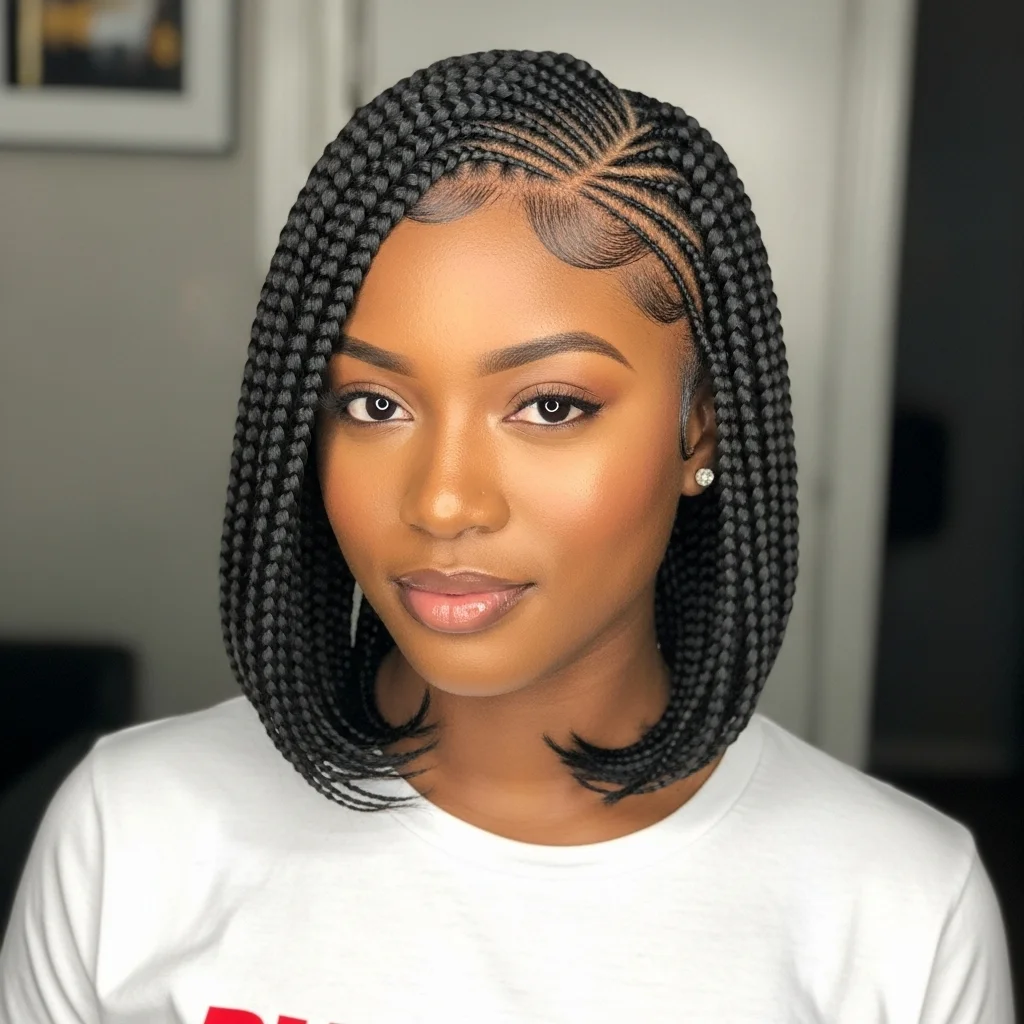 cornrow bob